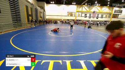 125A lbs Rr Rnd 1 - Diego Sotelo, Harvard vs Jacob Camacho, NC State