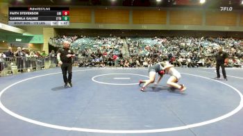 170 lbs 3rd Place - Faith Stevenson, Liberty vs Gabriela Galvez, Layton