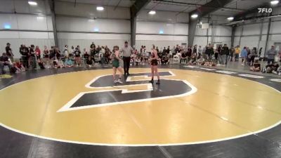 120 lbs Quarterfinal - Peyton Shantz, Green River vs Kinsey Hooper, Rawlins