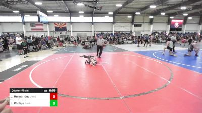 54 lbs Quarterfinal - Julian Hernandez, Chagolla Trained WC vs Lincoln Phillips, Ravage WC