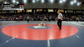 120-2A/1A Quarterfinal - Matthew Beitzel, Northern-G vs Kane Desch, C. Milton Wright