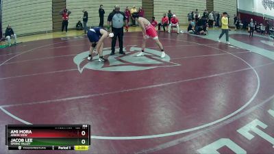 173-174 lbs Semifinal - Jacob Lee, Spring Valley vs Ami Mora, Arbor View