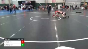 95 lbs Consolation - Parker Kisch, Yankton Jr. Bucks vs Ryder Kahny, Norfolk Wrestling Club