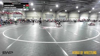 115 lbs Consi Of 32 #1 - Carlson Britt, Columbus Wrestling Club vs Carson Childers, Sebolt Wrestling Academy