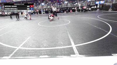128 lbs Consolation - Mitchel Baker, Jackson Wrestling Club vs Kaden Mitchell, Iowa