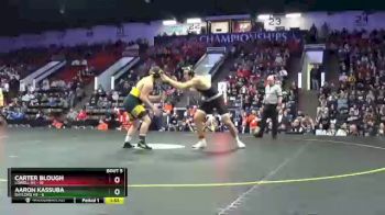 215 lbs Semifinals (8 Team) - Carter Blough, Lowell HS vs Aaron Kassuba, Gaylord HS