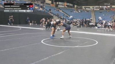 138 lbs Champ. Round 2 - Anabel Rodriguez, Tarleton State vs Samantha Graciano, Carl Albert