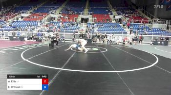 126 lbs Rnd Of 64 - Austin Ellis, Utah vs Elijah Brosius, Pennsylvania