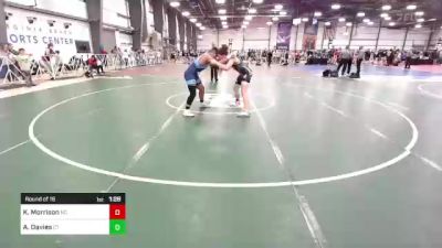 180 lbs Round Of 16 - Keyshon Morrison, NC vs Aidyn Davies, CT