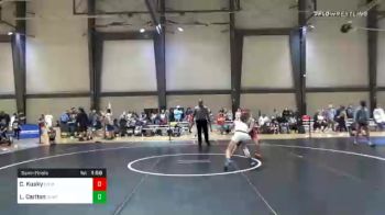 100 lbs Semifinal - Cael Kusky, Level Up vs Landon Carlton, Unattached