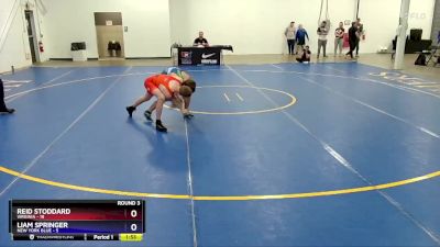 130 lbs Round 3 (8 Team) - Reid Stoddard, Virginia vs Liam Springer, New York Blue