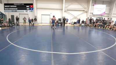 132 lbs Brody Nedens, Montana vs Shae Morrison, Oregon
