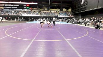 100 lbs Semifinal - Krislynn Martinez, Maize South HS vs Jennifer Nguyen, Salina-South HS