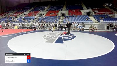 106 lbs Cons 32 #2 - Eric Bocanegra, NJ vs Braeden Hamill, WI