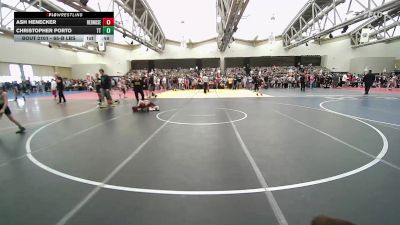 65-B lbs Consolation - Ash Henecker, RedNose Wrestling School vs Christopher Porto, Team Tugman