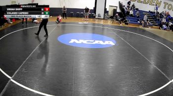 152 lbs 3rd Place Match - Colageo Caprino, Shaler vs Urijah Shipp, Upper St. Clair