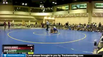 152 lbs Round 2 (10 Team) - Jackson Neibert, Indiana Smackdown Black vs Kahil Clowers, Rip Tide Wrestling