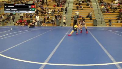 85 lbs Cons. Semi - Eli Nielsen, Summit Wrestling Academy vs Jade Thomas, Team Apex