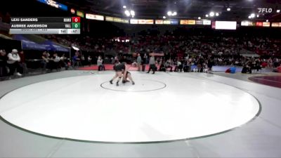 155 lbs Cons. Round 2 - Lexi Sanders, Rocky Mountain vs Aubree Anderson, Vallivue