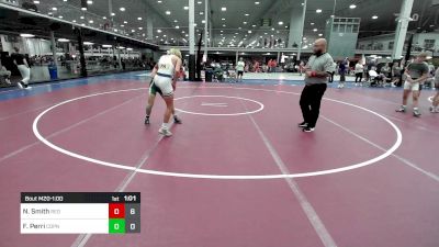 115 lbs Rr Rnd 5 - Noah Smith, Red Devil Wrestling Club vs Franco Perri, Central Dauphin