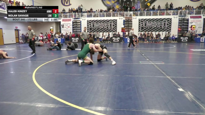 189 lbs R-32 - Trey Dunlap, Quaker Valley vs Colin Shultz, St. Edward-OH