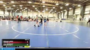 80 lbs Round 5 (6 Team) - Max Bradley, Oklahoma Storm vs Urijah Lopez, Team Ohio