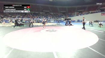 5A Boys 150 lbs 1st Place Match - Jaxon Godley, Crater Boys vs Eric Larwin, Bend Boys