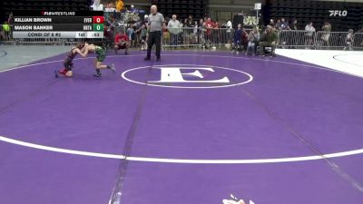 48 lbs Consi Of 8 #2 - Killian Brown, Everett vs Mason Banker, Ontario
