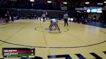 125 lbs Cons. Round 3 - Alex Martinez, Trinidad State vs Kaven Bartlett, Unattached