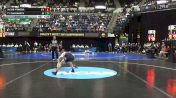 133 lbs Prelim - Ty Daugherty, John Carroll vs Jacob Venezia, NYU