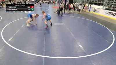 16U Boys - 190 lbs Cons. Semis - Tyler Ruff, Minnesota vs Gage Herrin, Cardinal Wrestling Club