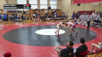 157 lbs Day 2 (round 2) - Brandon Wiepert, St. Francis B vs Brodey Krempa, Eden