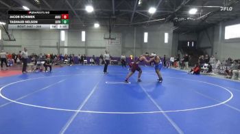 285 lbs Cons. Round 4 - Jacob Schimek, Augsburg vs Tashaud Nelson, Luther