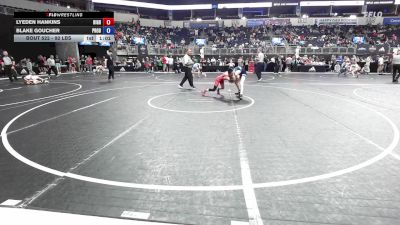92 lbs Consi Of 4 - Lyeden Hankins, Highland Junior Bulldogs vs Blake Goucher, Prodigy Elite Wrestling