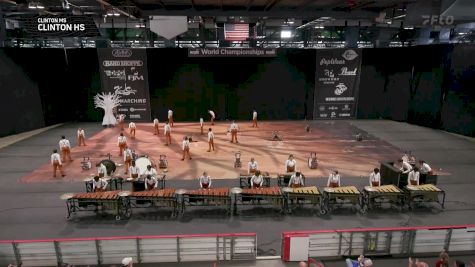 Clinton HS "Clinton MS" at 2025 WGI Percussion/Winds World Championships