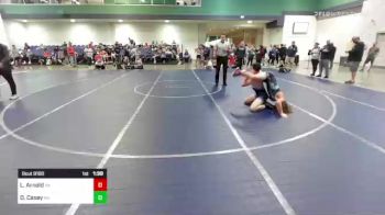 145 lbs Consi Of 64 #1 - Logan Arnold, VA vs Declan Casey, NH