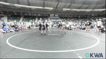 52 lbs Quarterfinal - Kayde Legg, Keystone Kids Wrestling Club vs Silas Boyd, Harrah Little League Wrestling