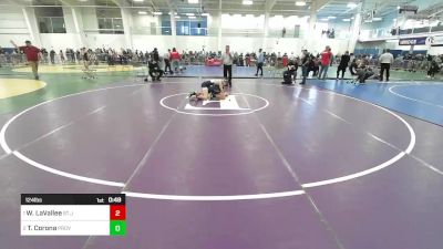 124 lbs Consi Of 16 #2 - Will LaVallee, St John's Prep vs Tenoch Corona, Providence BTS