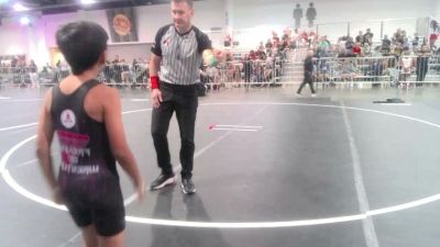 58 lbs Round Of 16 - Avian Lopez, Hotshots Wrestling vs Noah Nunez, Threshold WC