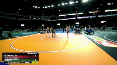 113 lbs Cons. Round 4 - Elijah Miller, Life Christian Academy vs Nolan Gregor, Bremerton