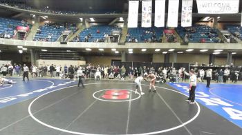 106 lbs 5th Place Match - Kevin Bisonaya, Chicago (Mt. Carmel) vs Michael Scott, Lincoln-Way (West)