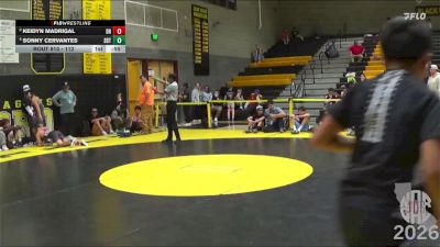 112 lbs 3rd Place Match - Keidyn Madrigal, Dark Horse vs Sonny Cervantes, SBTC