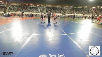 150 lbs Round Of 64 - Kutter Doucet, Comanche MS vs William Carlson, Bartlesville