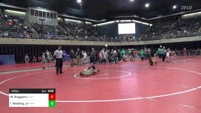 140 lbs Consi-qtrs - Marco Ruggiero, Florham Park vs Ian Redding, Jr, York