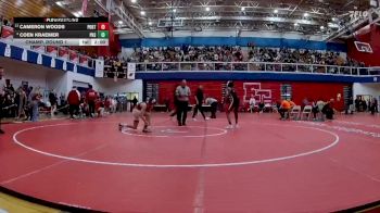 126 lbs Champ. Round 1 - Cameron Woods, Portage vs Coen Kraemer, Plymouth