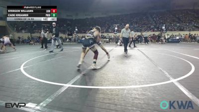 88 lbs Consi Of 16 #2 - Steegon Williams, Lions Wrestling Academy vs Cade Kreamer, Prodigy Elite Wrestling