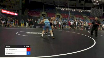 190 lbs Quarters - Zakary McPhee, MN vs Jack Lougen, WA