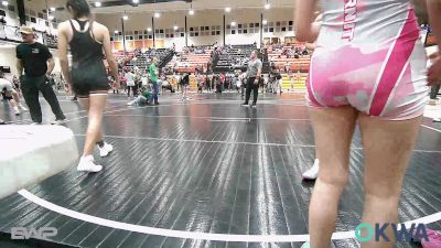 105 lbs Rr Rnd 3 - Kinzley Lennox, Grove Takedown Club vs Peyton Harp, Tahlequah Wrestling Club