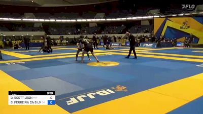DANTE SCOTT LEON vs GABRIEL FERREIRA DA SILVA 2022 World IBJJF Jiu-Jitsu No-Gi Championship