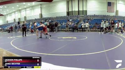 220 lbs Semifinal - Jackson Phillips, OH vs James Bechter, OH
